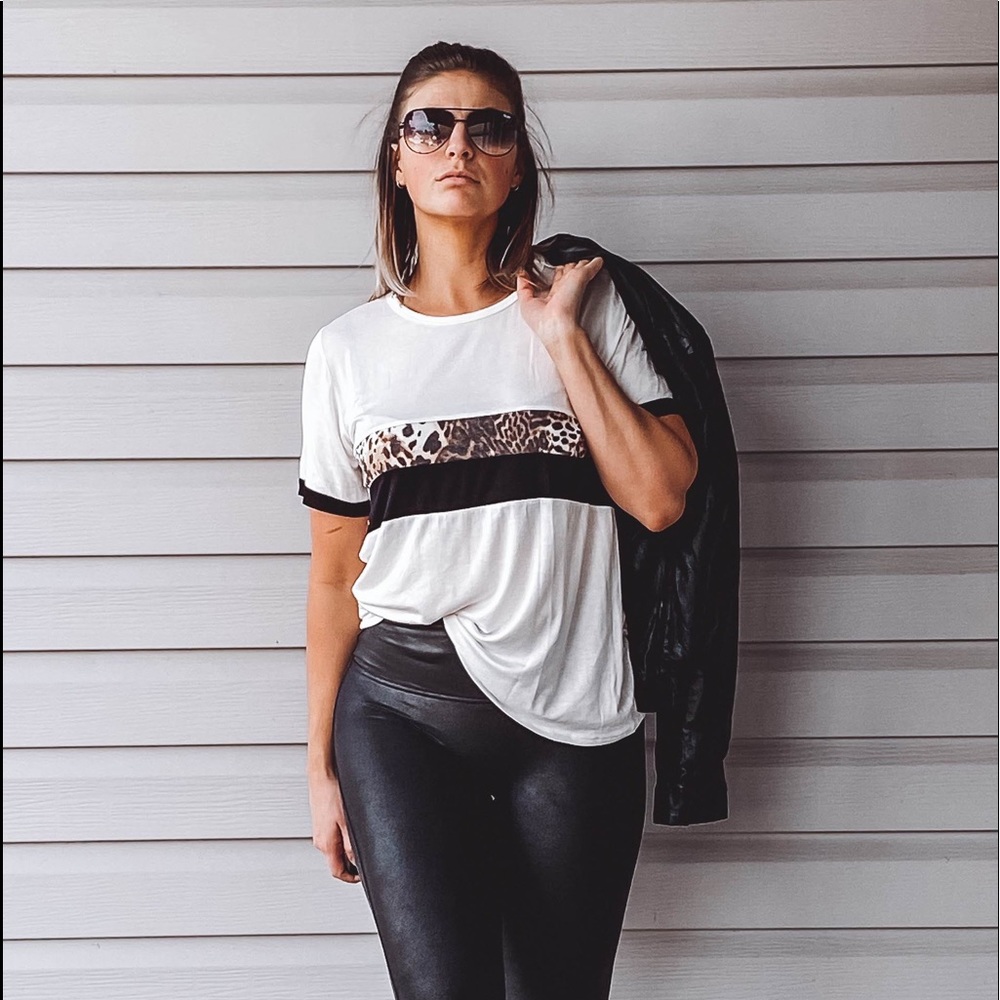 Leopard Tee